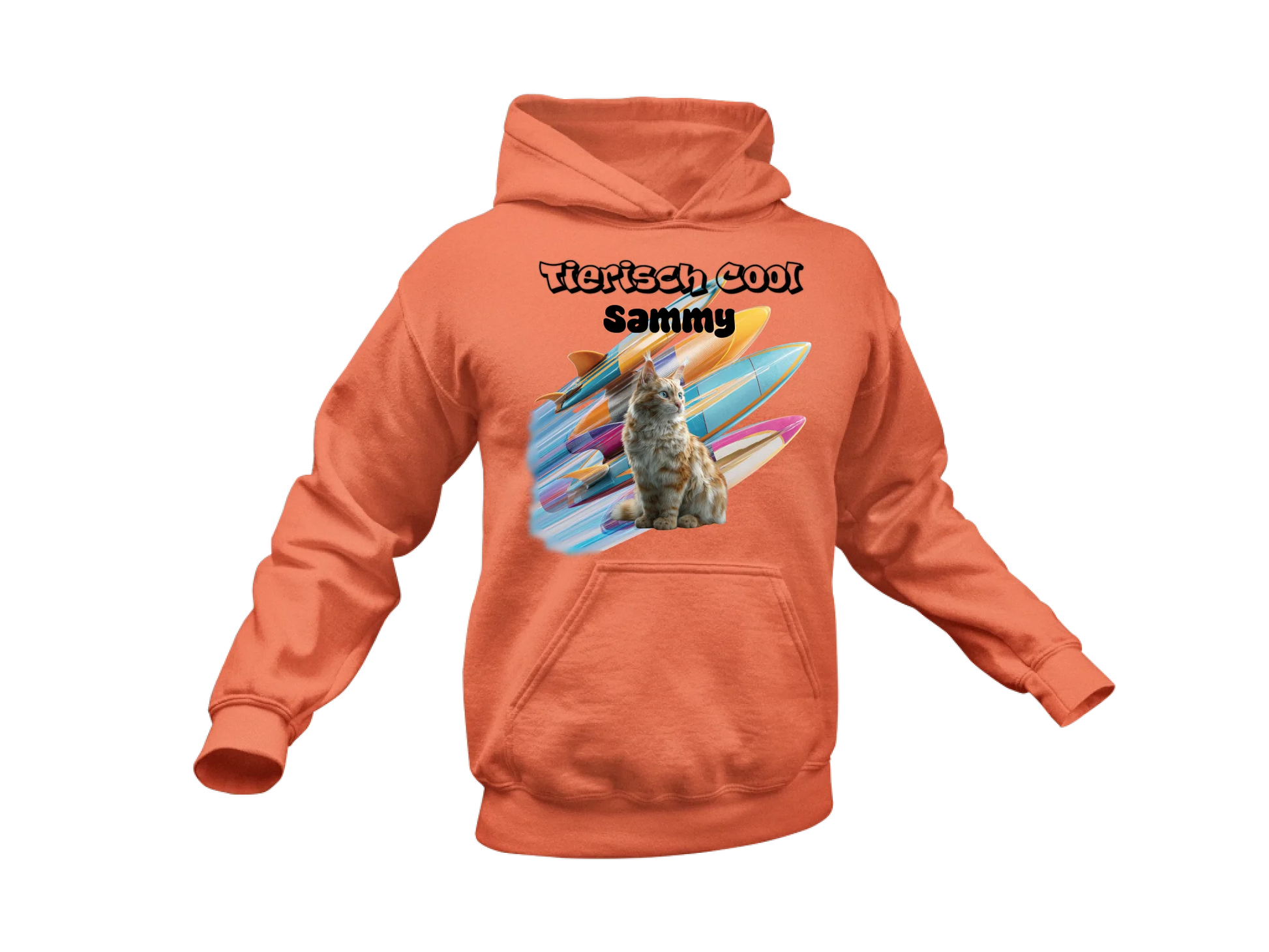 Hoodie Orange F4633A