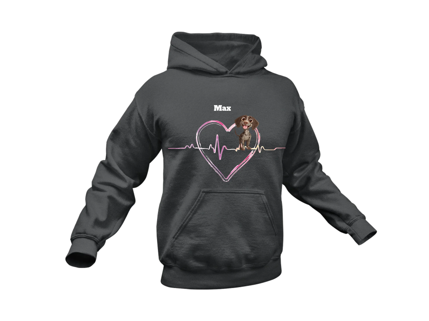 Hoodie Schwarz 25282A