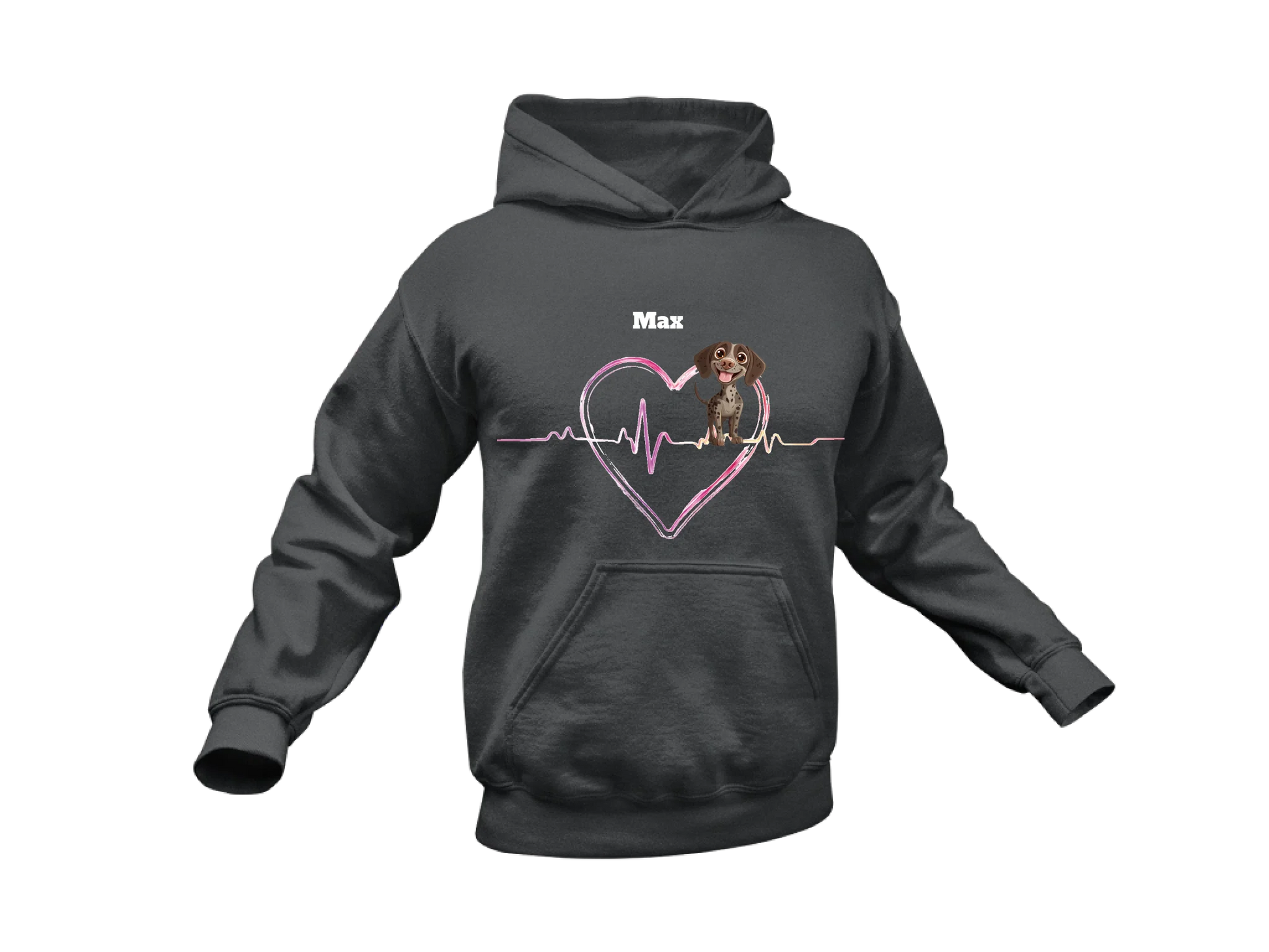 Hoodie Schwarz 25282A