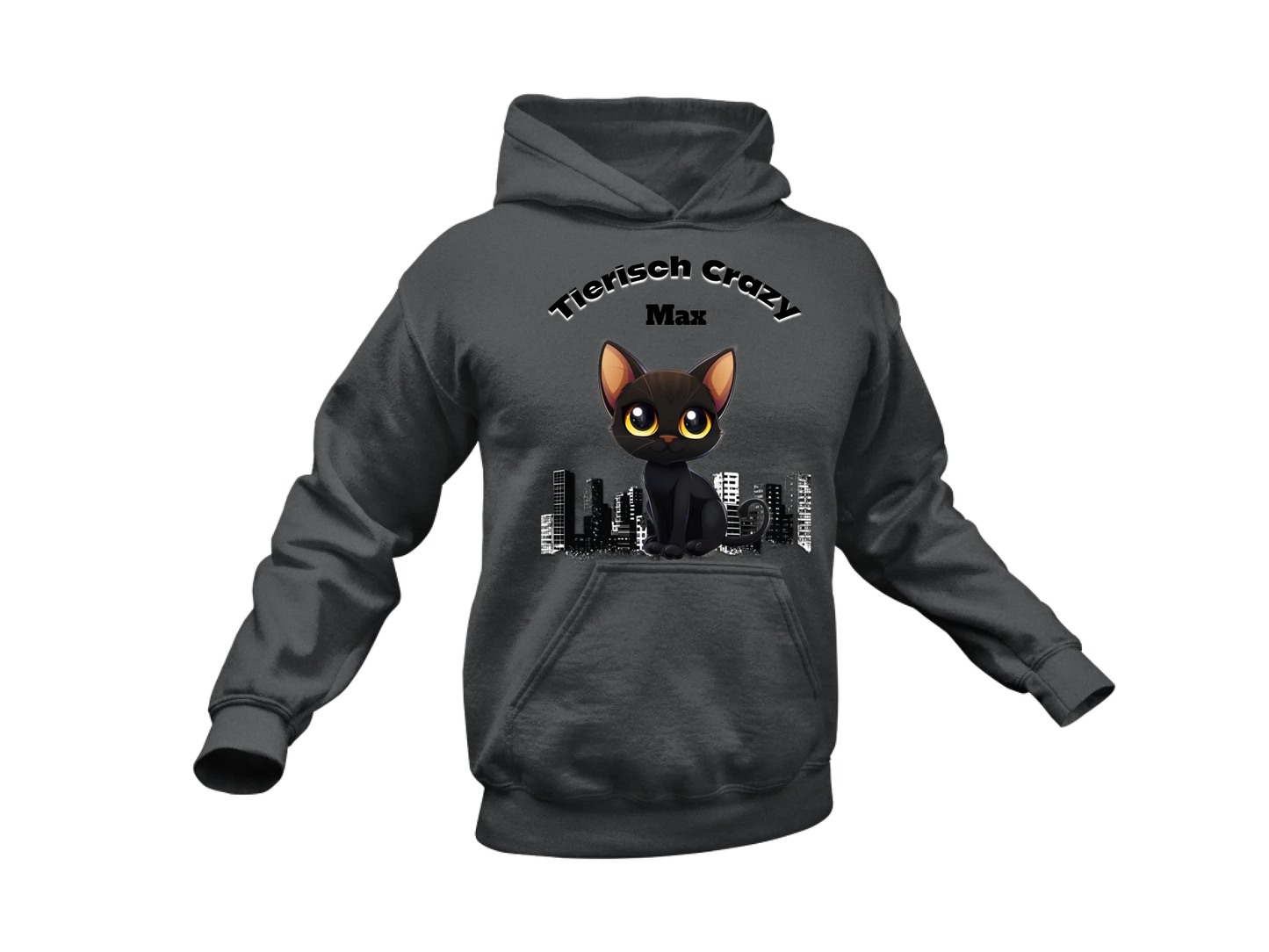Hoodie Schwarz 25282A