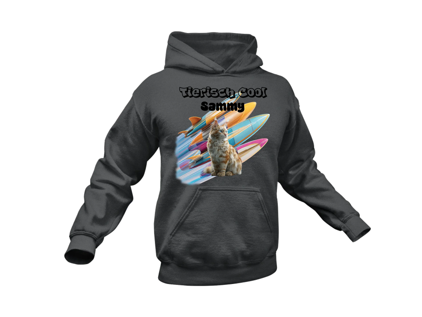 Hoodie Schwarz 25282A