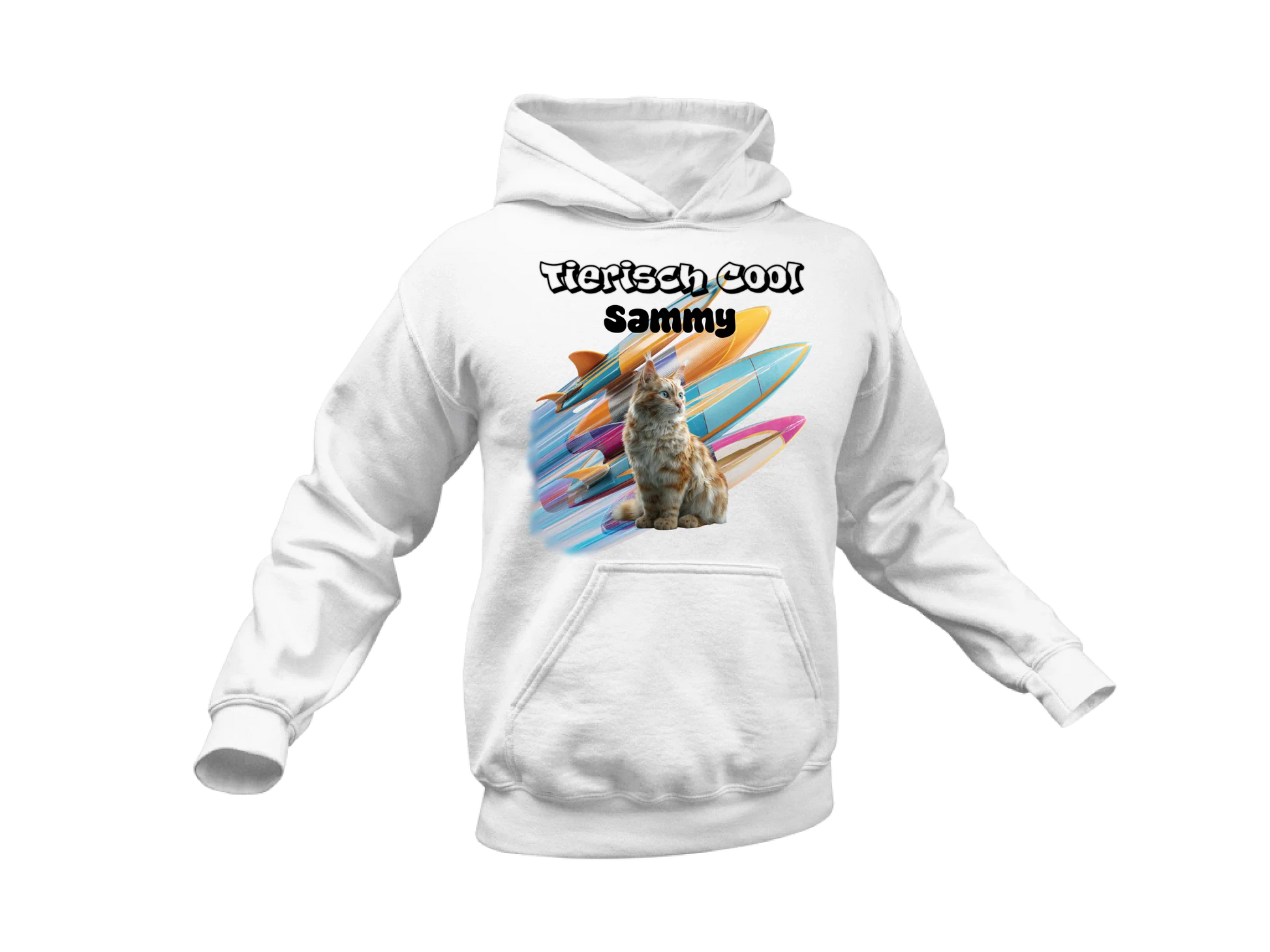 Hoodie Weiß FFFFFF
